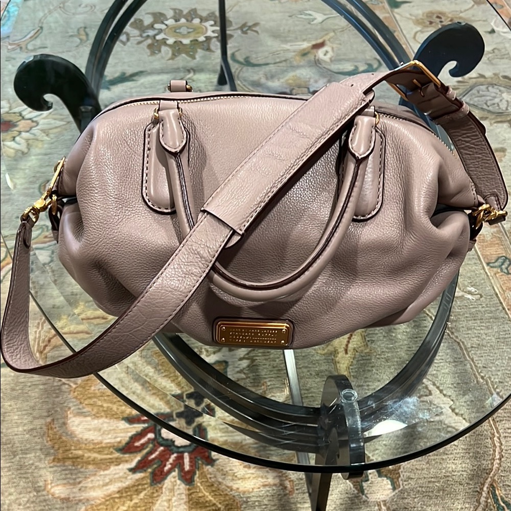 Marc By Marc Jacobs Brown Satchel Bag with Dual Handles